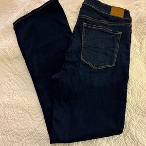 Dark Blue Denim Skinny Kick size 14 Regular Jeans